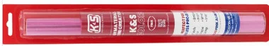 .004"x12"x24" Pink Aluminum Foil Sheet (1) K&S Engineering