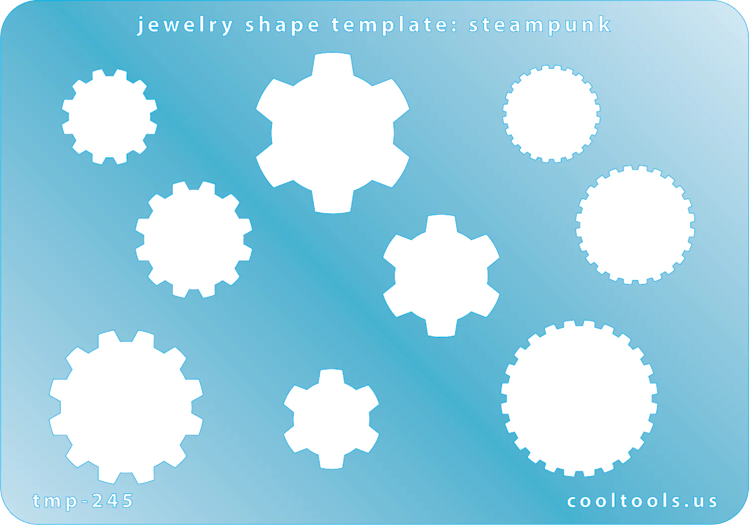 Jewelry Shape Template - Steampunk